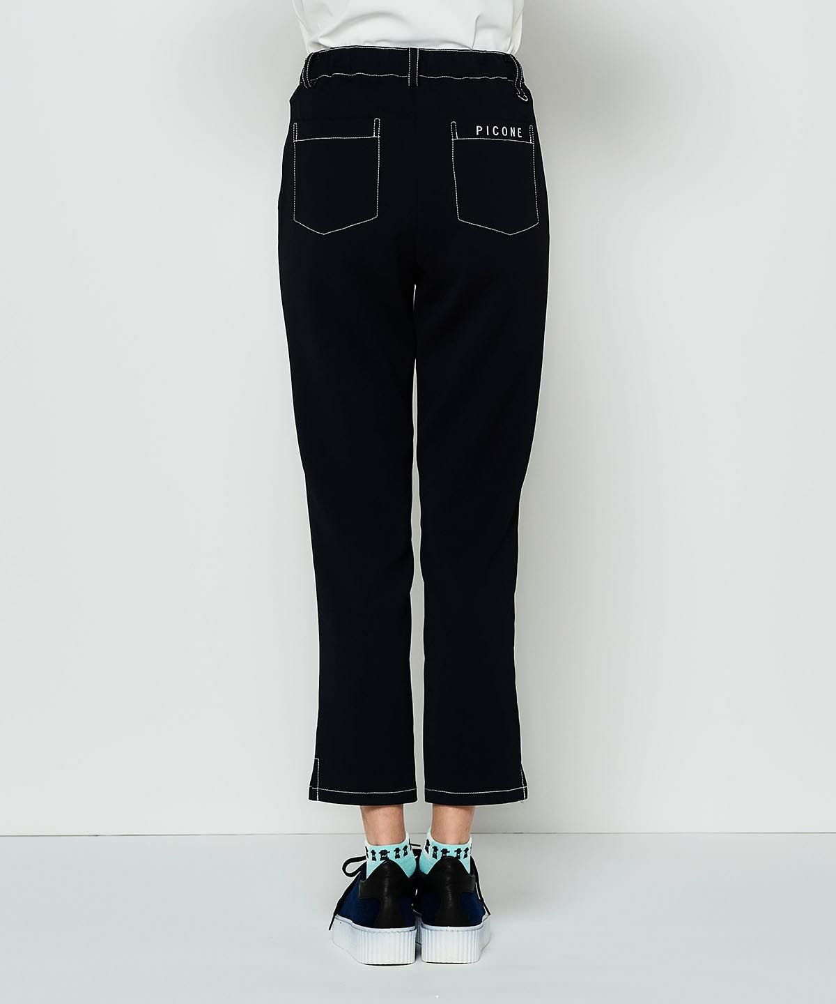 ⭐︎新品⭐︎Picone club レディースパンツ 裾ステッチ冷感パンツ|ピッコーネクラブ-アウトレット- - ゴルフウェア