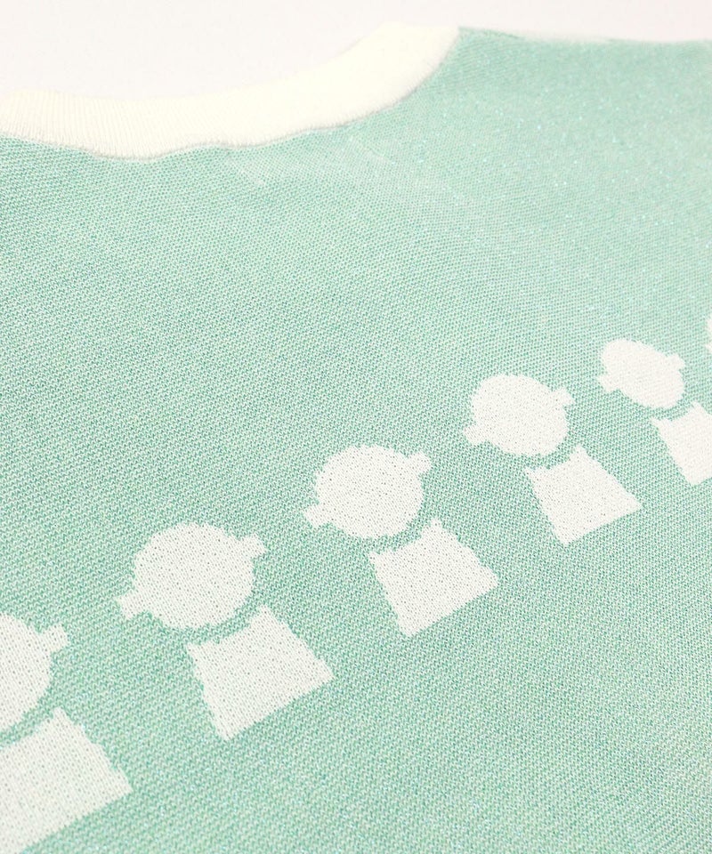 バック刺繍（ライトグリーン）