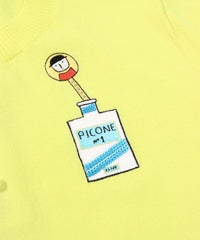 胸元デザインアップ部分（イエロー）