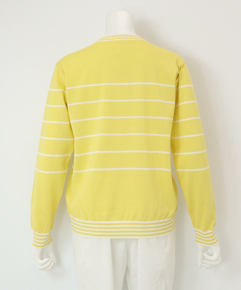 トランプモチーフボーダーニット（イエロー）