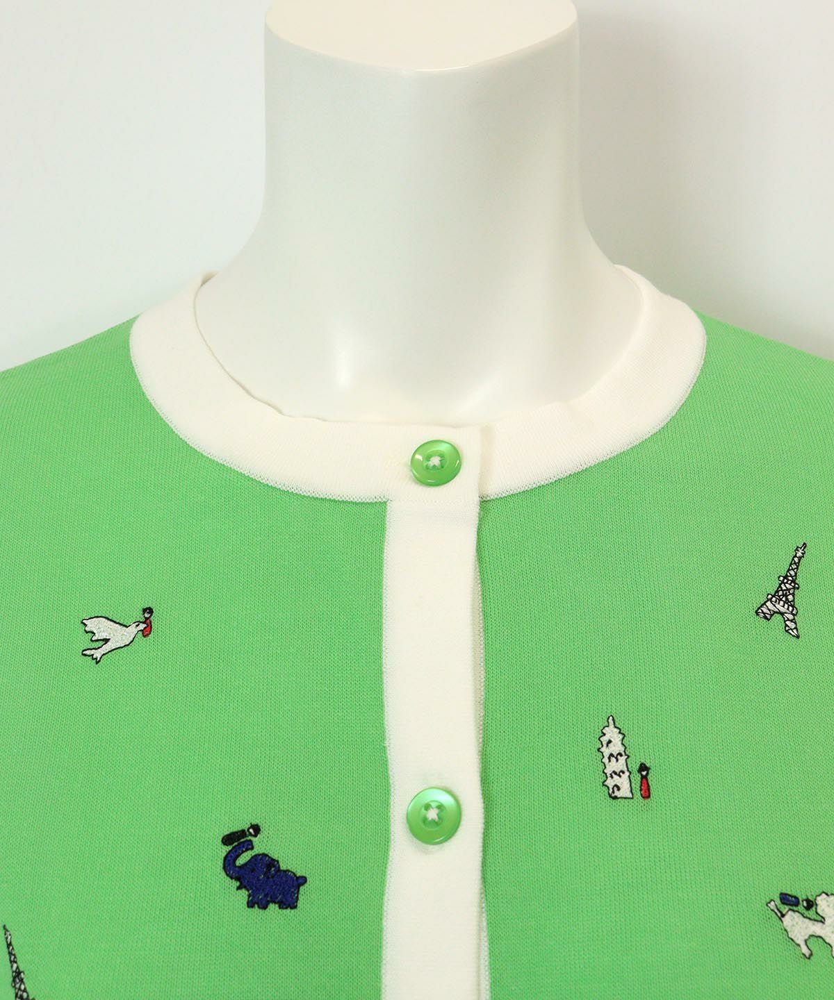 首周り（グリーン）