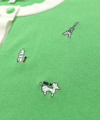 刺繍（グリーン）