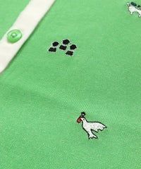 刺繍（グリーン）