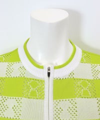 首元部分(ライトグリーン)