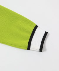 袖口部分(ライトグリーン)