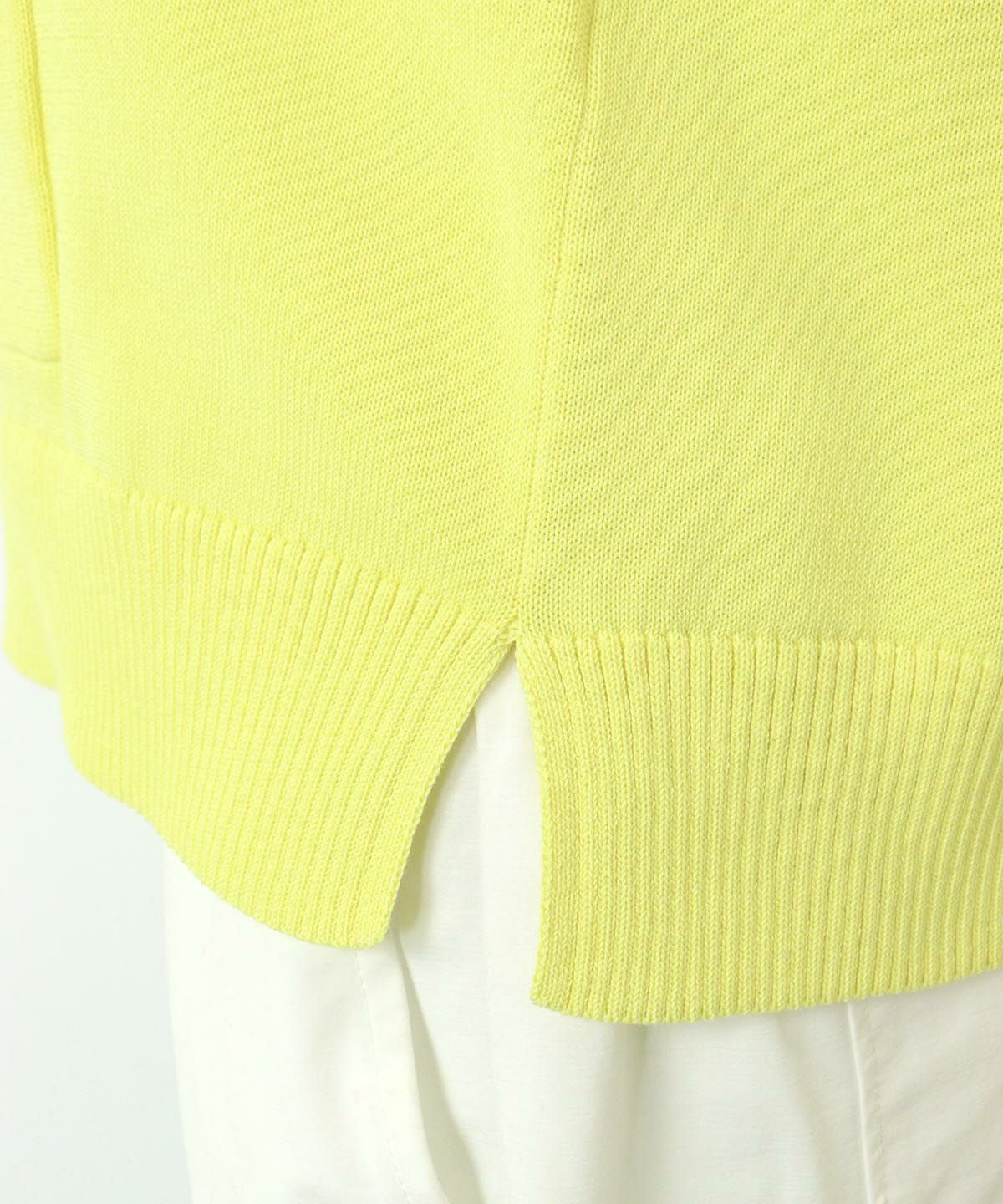 裾スリット（イエロー）