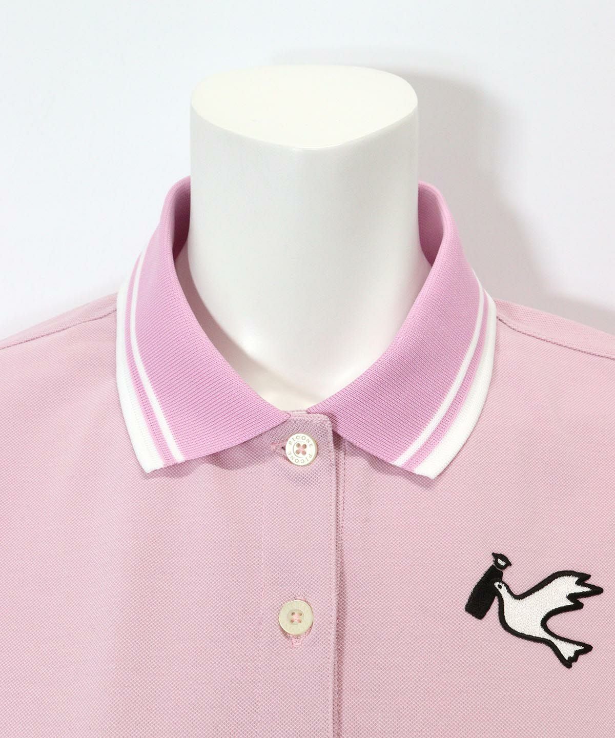 首元アップ（ピンク）