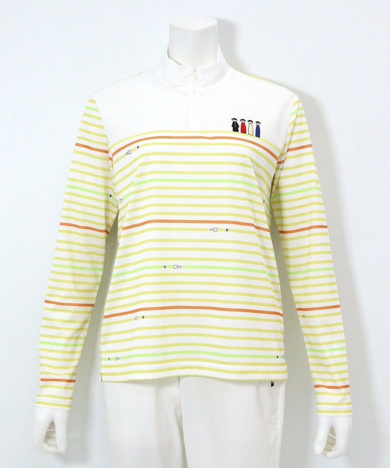 マルチボーダープルオーバー（イエロー）