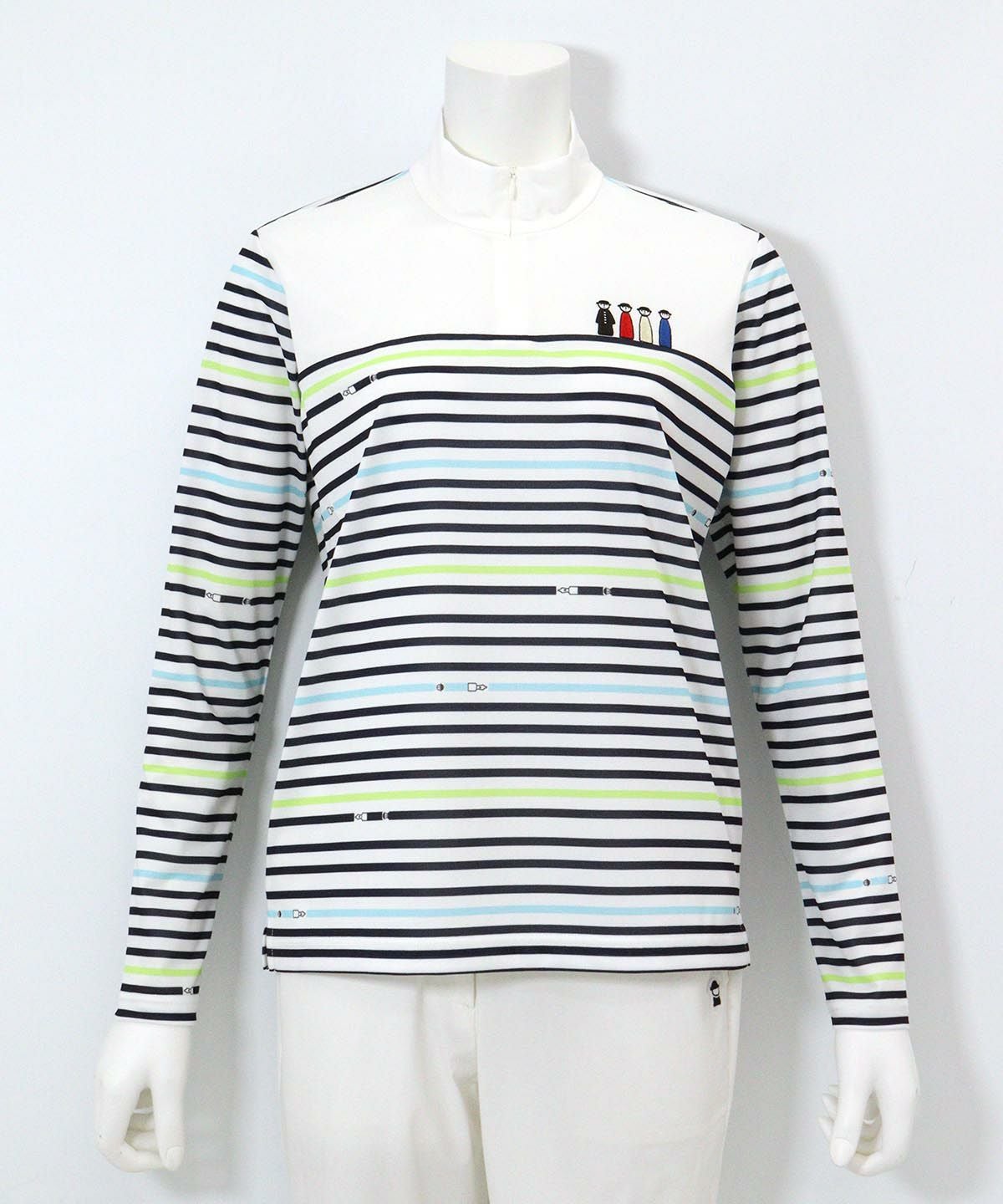 マルチボーダープルオーバー（ネイビー）