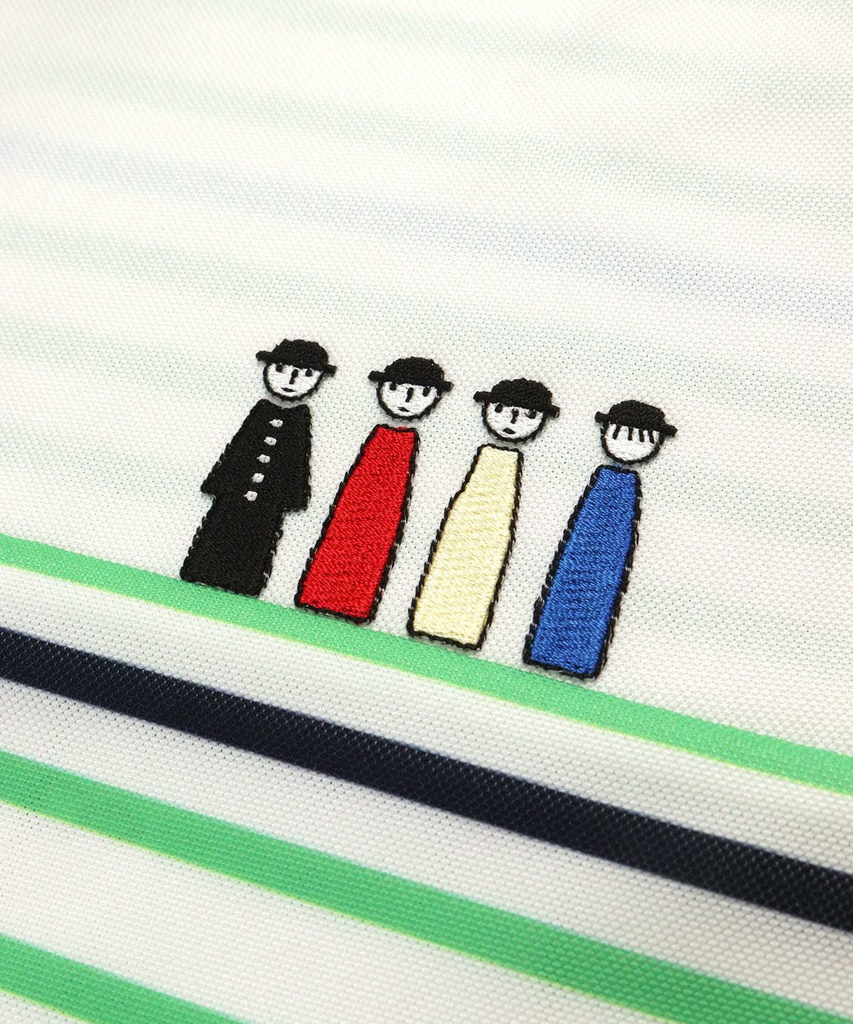 ピコ刺繍（ライトグリーン）