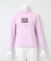 UV速乾ハイネックプルオーバー（ピンク）