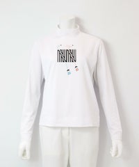 UV速乾ハイネックプルオーバー（ホワイト）