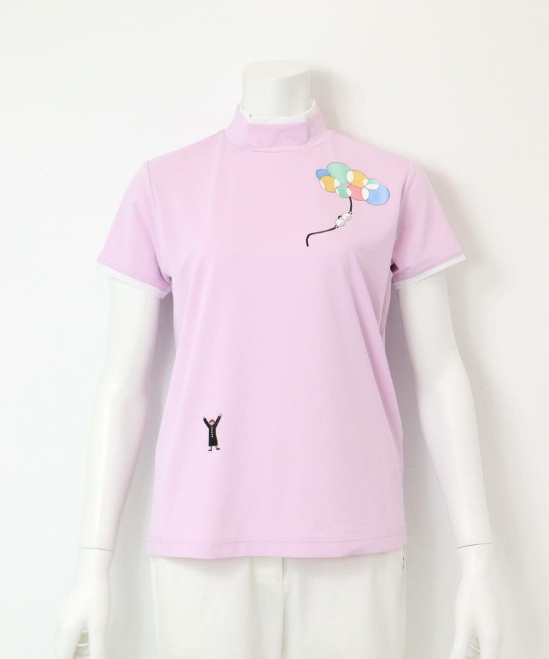 UV速乾プリントプルオーバー（ピンク）