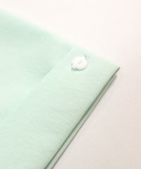 袖口ボタン（ライトグリーン）
