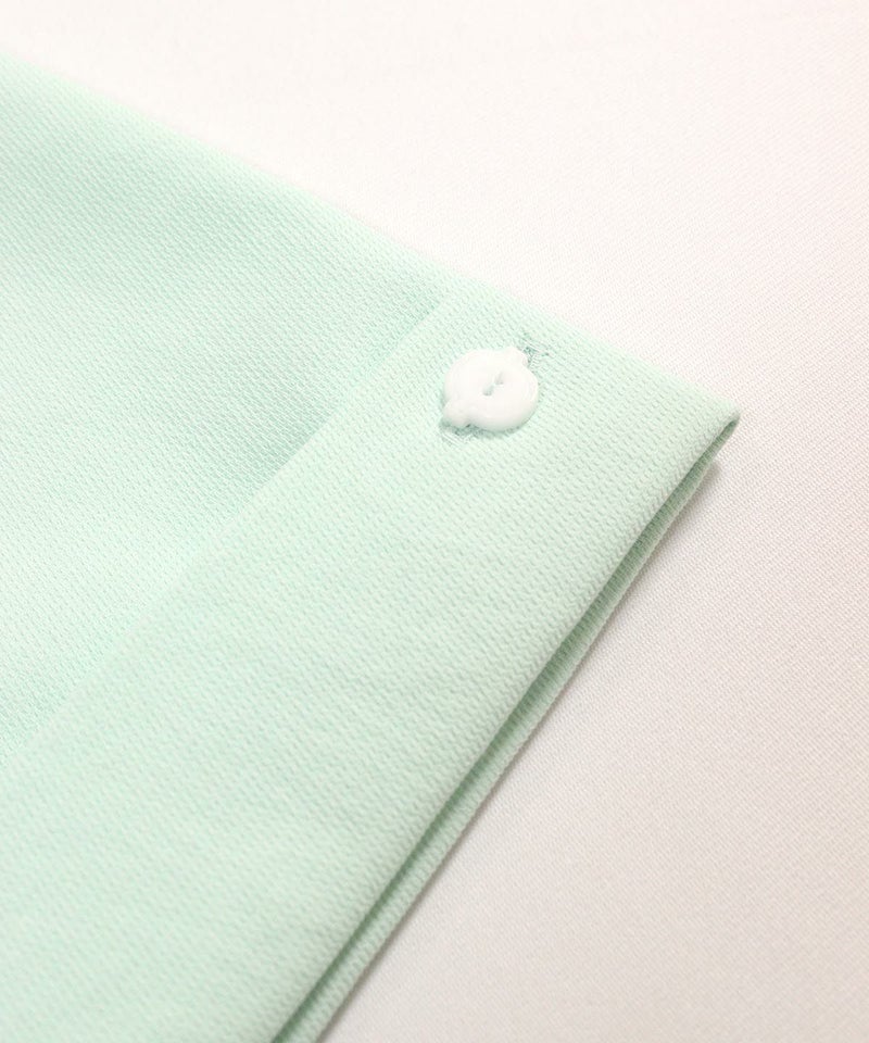 袖口ボタン（ライトグリーン）