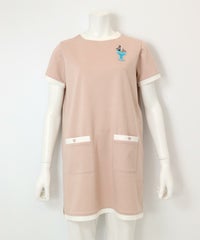 UVチュニック丈プルオーバー（ピンク）