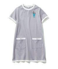 UVチュニック丈プルオーバー（ライトグレー）