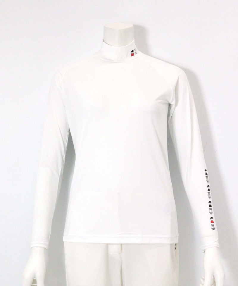 UV冷却ネックポイントプルオーバー(ホワイト)