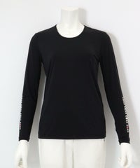 UV冷却袖プリントインナー(ブラック)