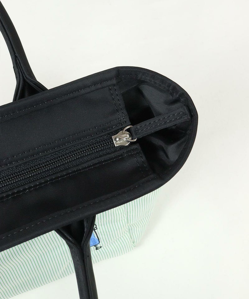 上ファスナー部分（ライトグリーン）