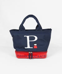 保冷ポケット付き二層バッグ（ネイビー）