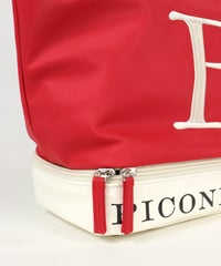 底ファスナー部分（レッド）