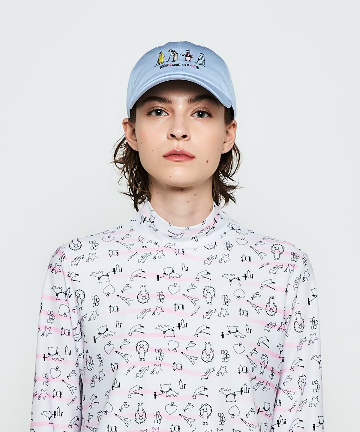 モデル着用画像(ライトブルー)