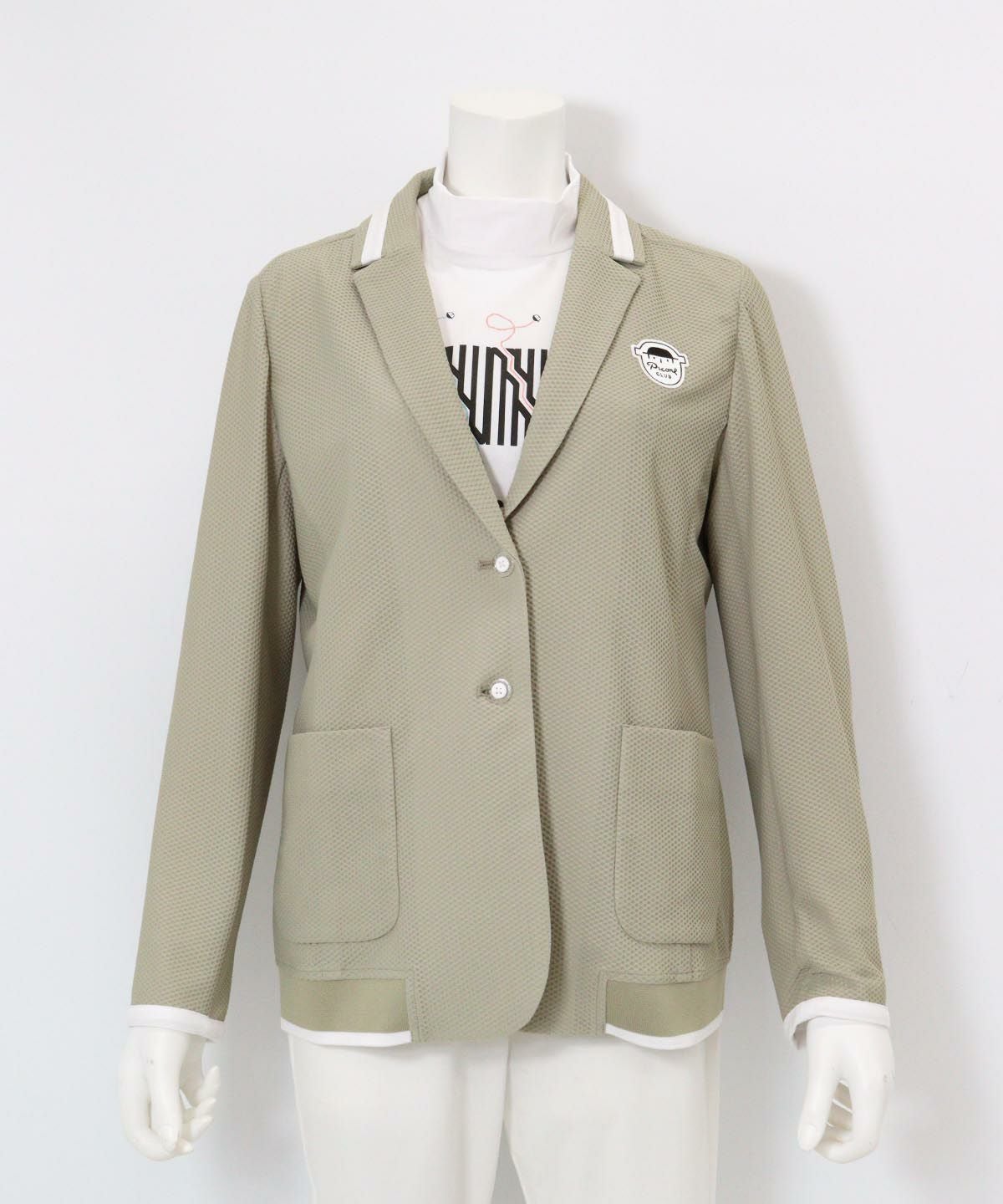 速乾メッシュジャケット(ベージュ)