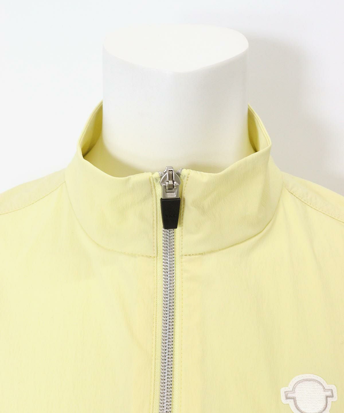 襟元部分（イエロー）