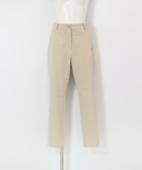 UV速乾ストライプ柄ポケットパンツ（ベージュ）