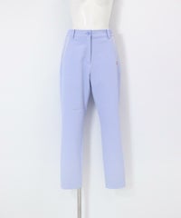 UV速乾ストライプ柄ポケットパンツ（ライトブルー）