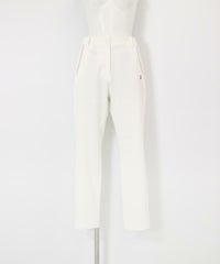 UV速乾ストライプ柄ポケットパンツ（ホワイト）