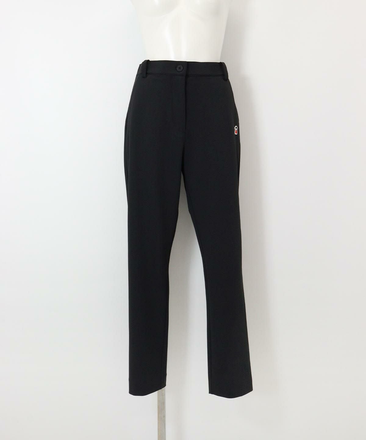  バックポケット刺繍パンツ（ブラック）