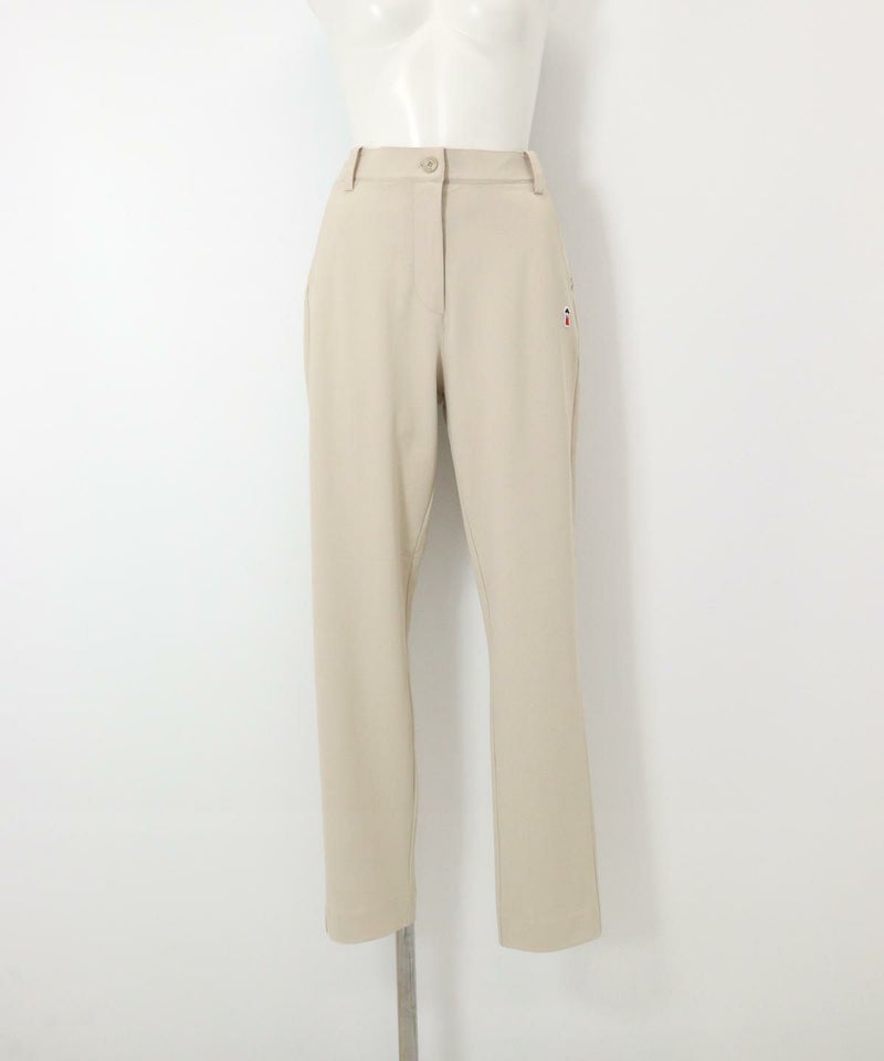  バックポケット刺繍パンツ（ベージュ）