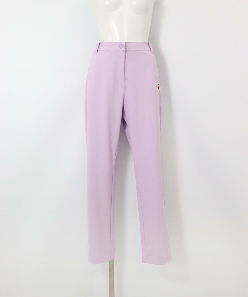  バックポケット刺繍パンツ（ライトパープル）
