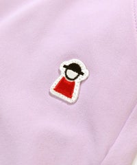 デザイン部分（ライトパープル）