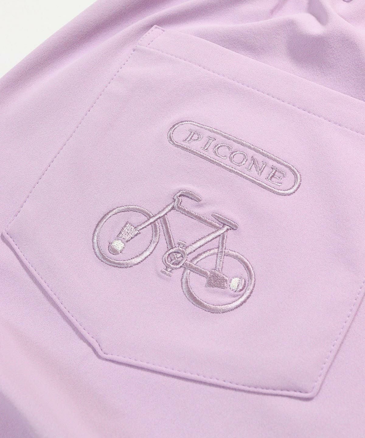 後ポケット部分（ライトパープル）