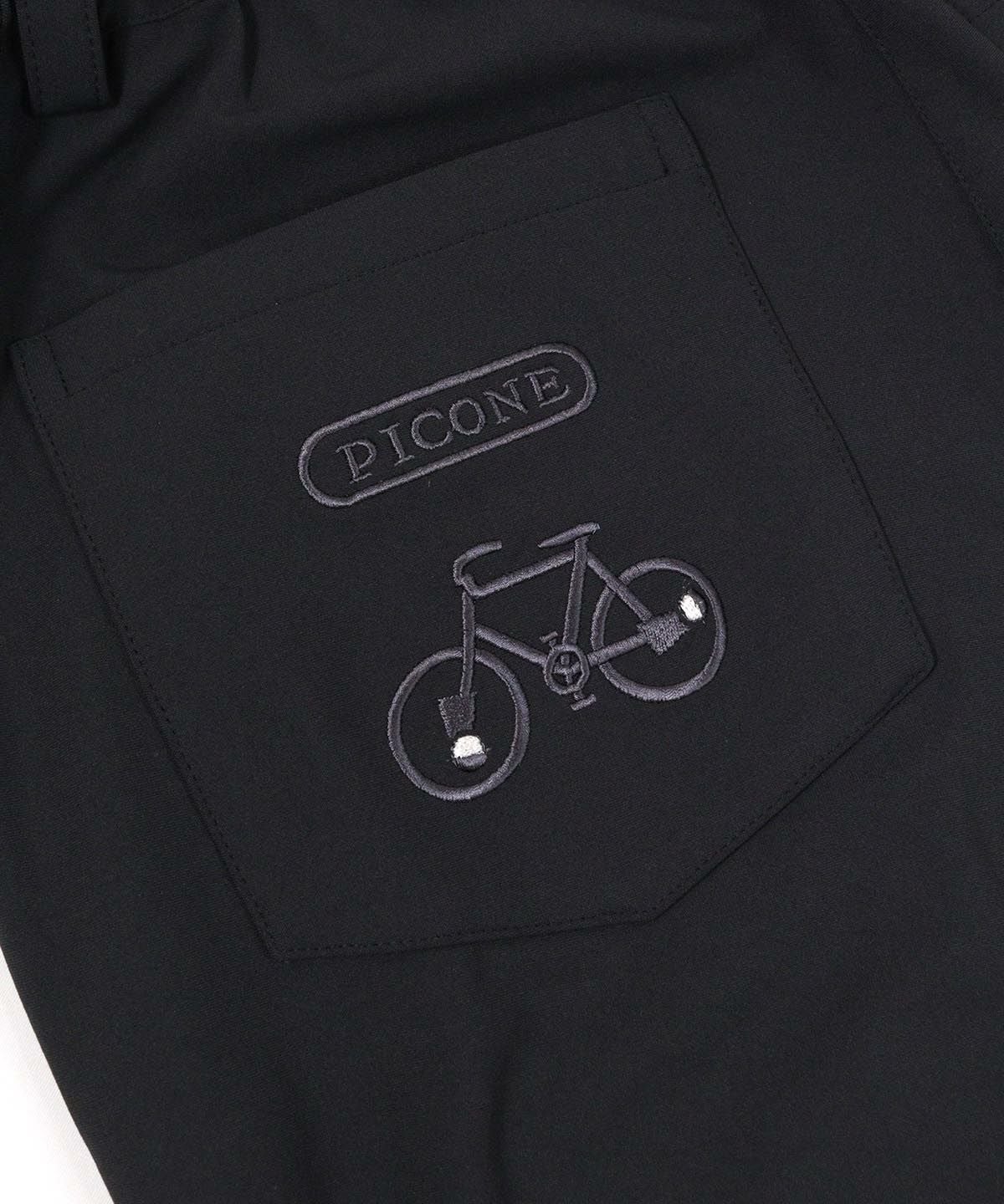 後ポケット部分（ブラック）