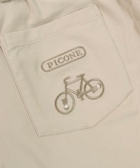 後ポケット部分（ベージュ）