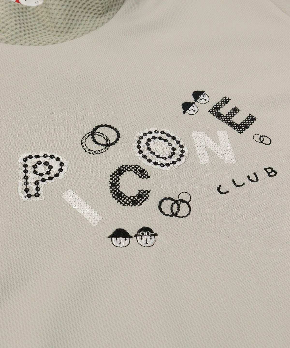 スパンコール刺繍ハイネックプルオーバー|ピッコーネクラブ