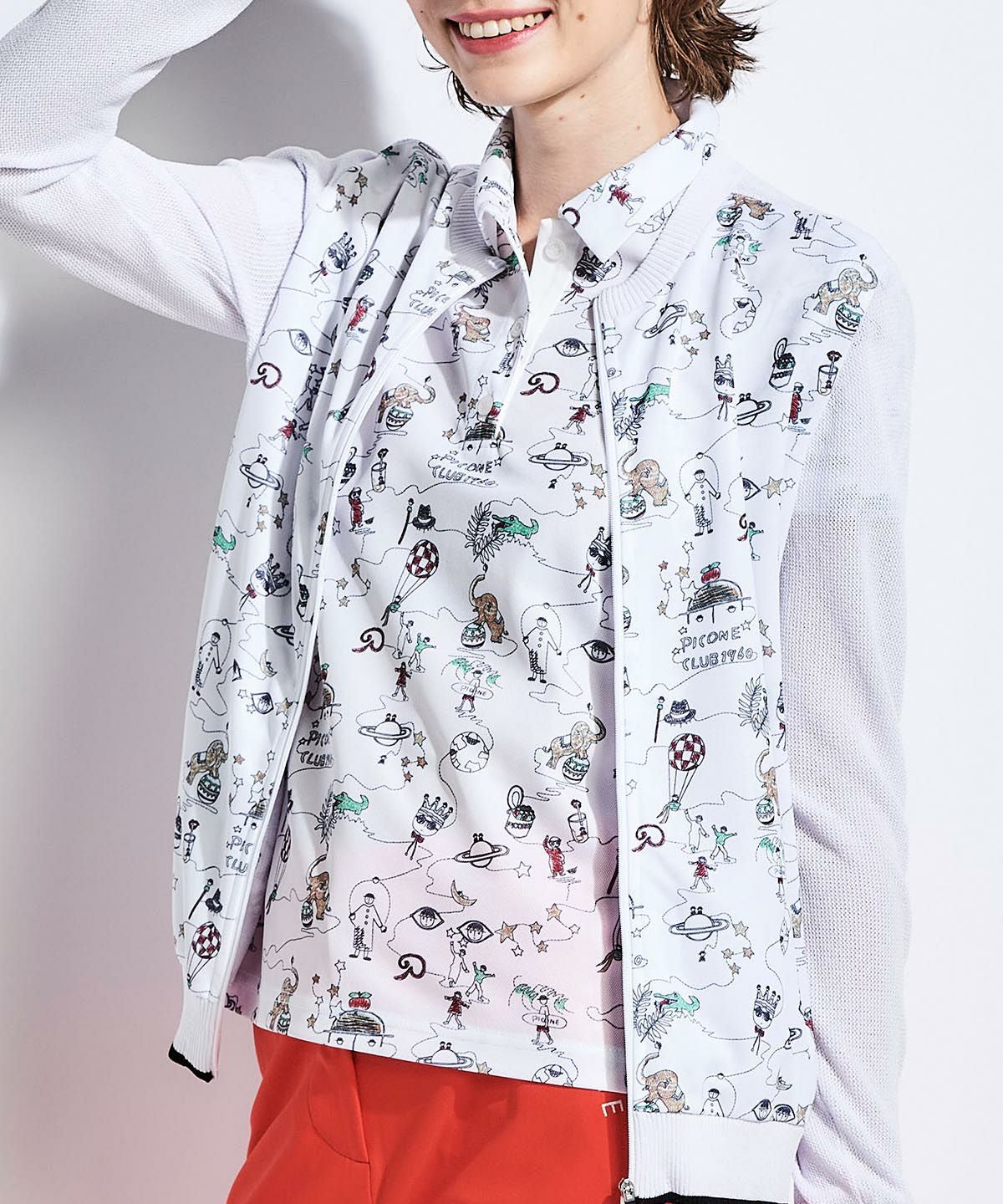 モデル着用画像(ホワイト)