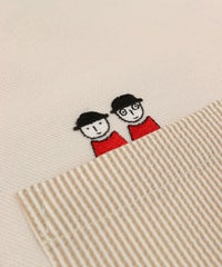 胸元デザインアップ(ベージュ)