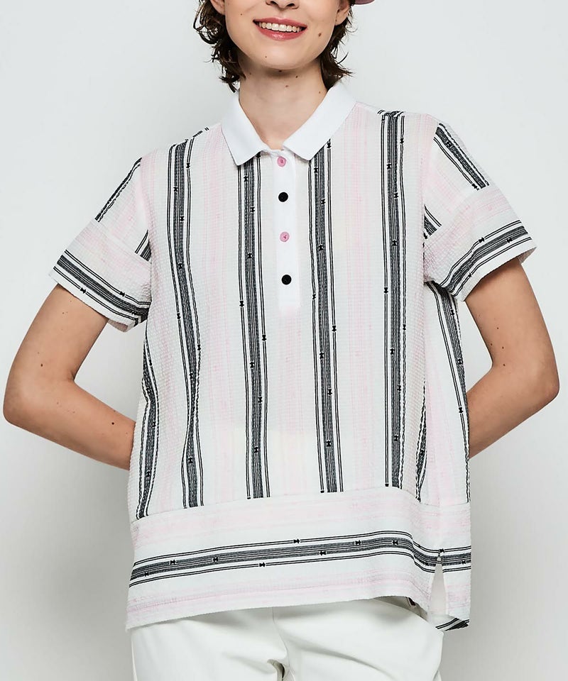 モデル着用画像（ブラック×ピンク）