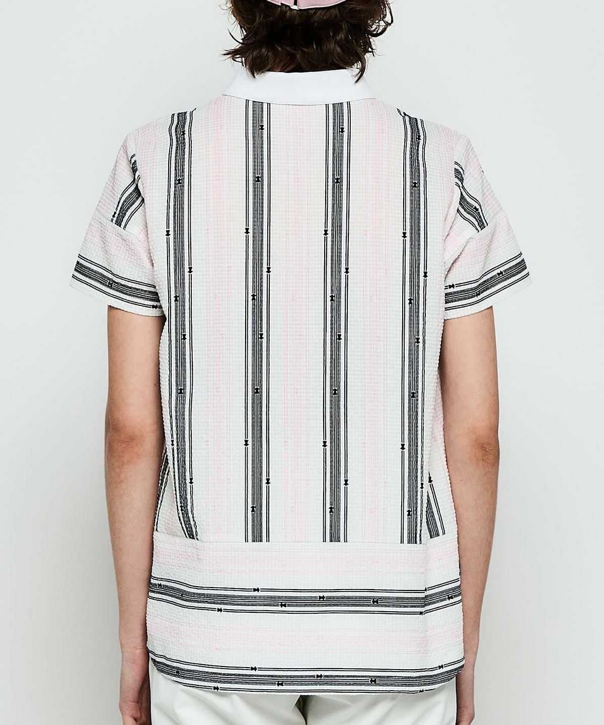 モデル着用画像（ブラック×ピンク）