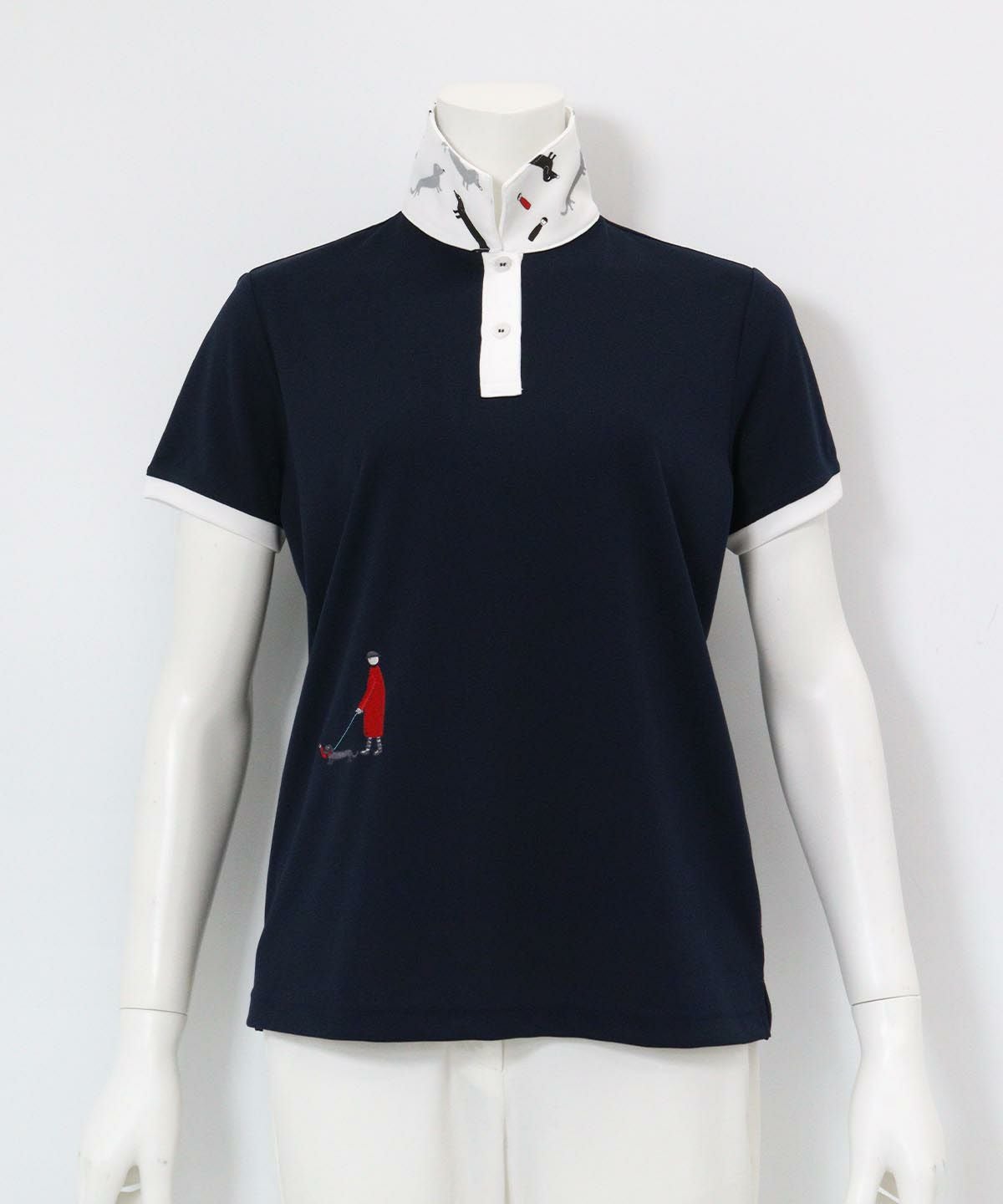 UV速乾ポイント刺繍ポロシャツ|ピッコーネクラブ-アウトレット