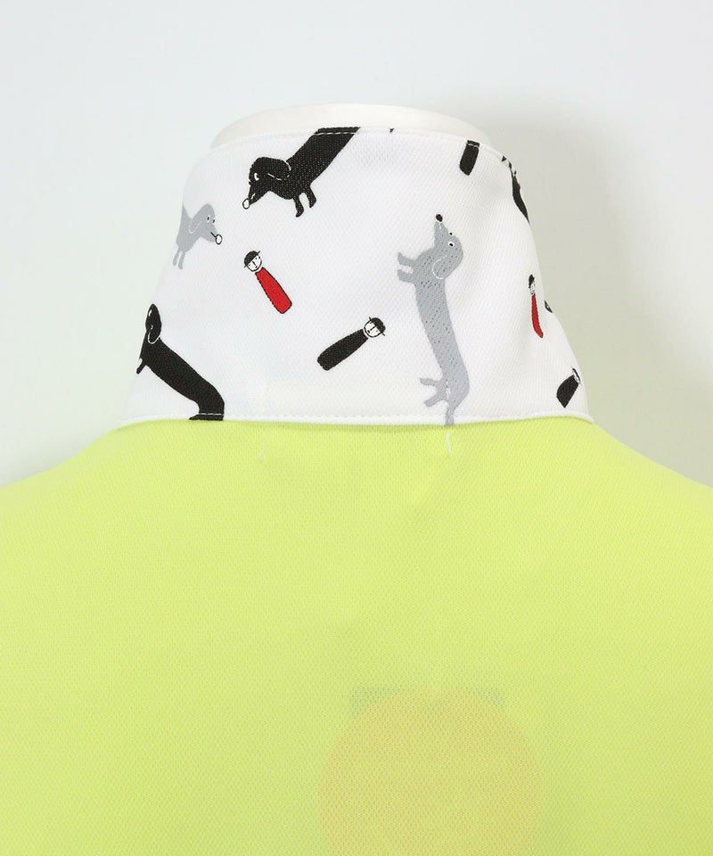 首元後ろ(イエロー)