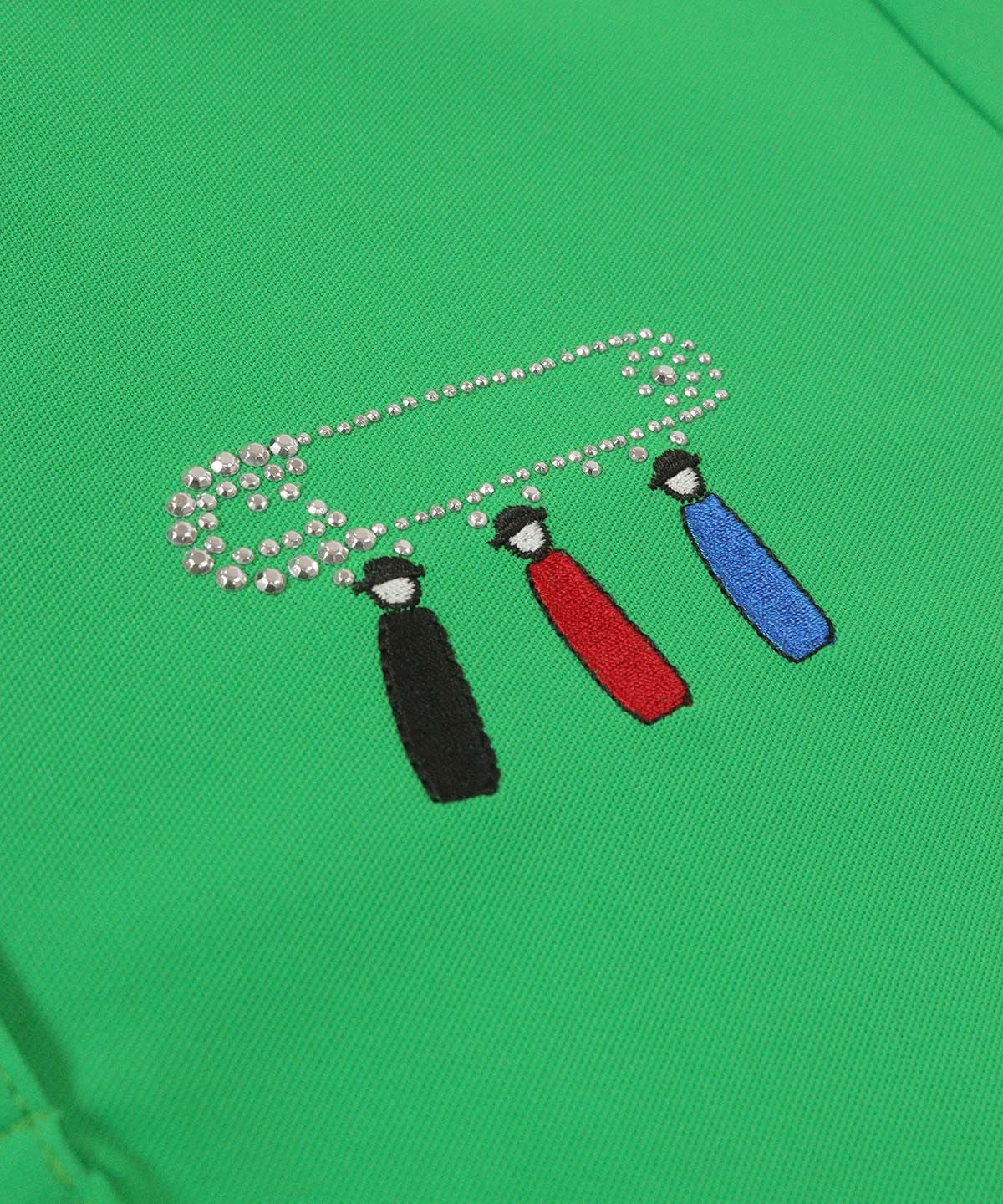 胸元デザインアップ(グリーン)