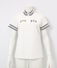 ハーフジップ速乾プルオーバー(ホワイト)