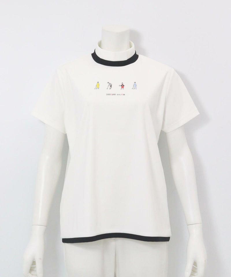 ゴルフピコプリントUV冷感プルオーバー(ホワイト)