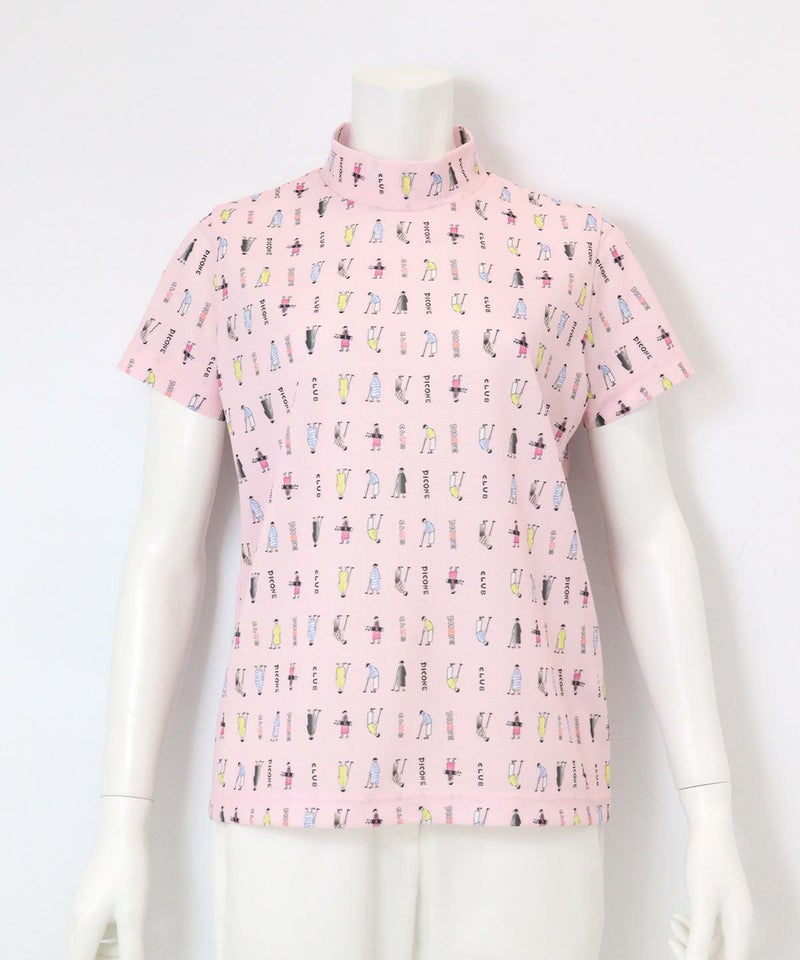 ゴルフピコ柄プルオーバー(ピンク)